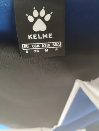 Chándal Kelme Talla S Azul y Blanco