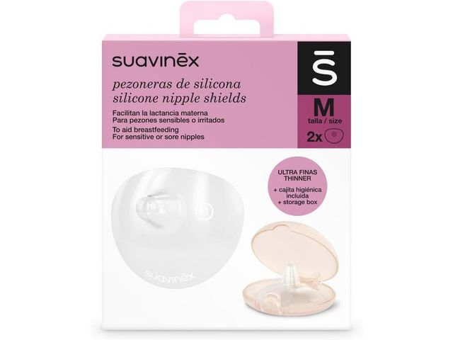Suavinex, Pack de 2 Pezoneras Lactancia