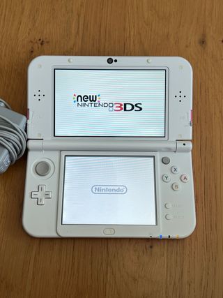 Nintendo New 3DS XL Blanca y Rosa IPS sup