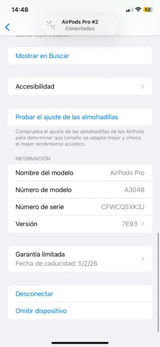 AirPods Pro 2da Gen Blancos