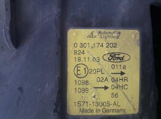 Ford 1305239177 faro derecho mondeo berlina 212686
