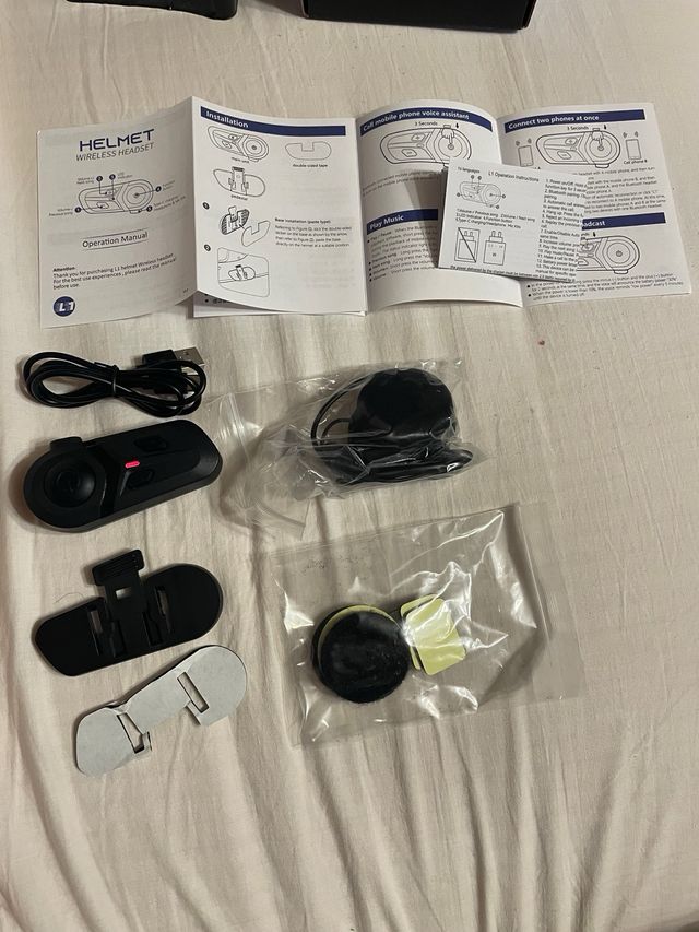 Manos Libres Moto Bluetooth Auriculares