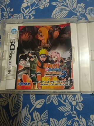 Juego Nintendo DS Naruto Shippuden Ninja Council 3