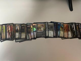 ◆Lote 100 cartas◆ Foil, legendarias, raras y arte