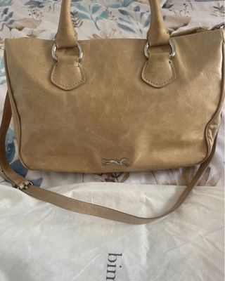 Bolso Bimba y Lola Piel Beige