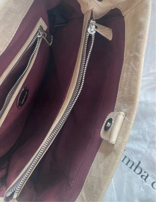 Bolso Bimba y Lola Piel Beige