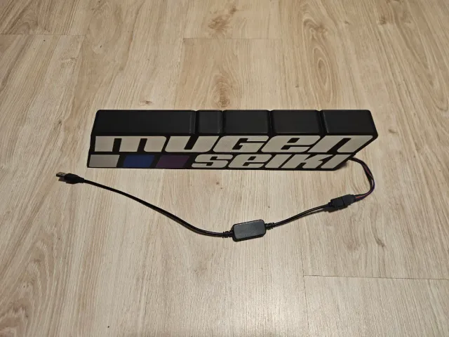 Letrero luminoso Mugen Seiki 40x4cm