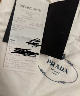 Abrigo Cazadora Prada Corduroy marino Original