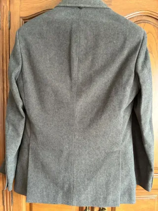 Americana Fay marrón con chaleco y capucha