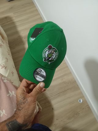 Gorra Boston celtics,new era, acepto 10 de fumar.