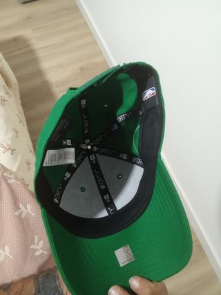 Gorra Boston celtics,new era, acepto 10 de fumar.
