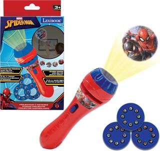 ✨ - Lexibook Spiderman, Marvel-Linterna de bolsill