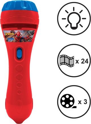 ✨ - Lexibook Spiderman, Marvel-Linterna de bolsill