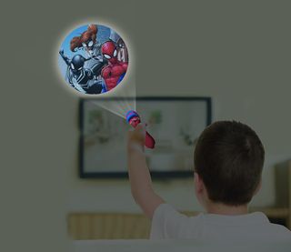 ✨ - Lexibook Spiderman, Marvel-Linterna de bolsill