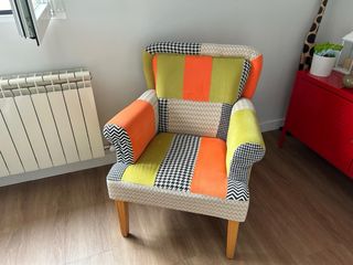 Sillón Patchwork Multicolor