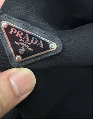 Sudadera jersey Prada Negra Original