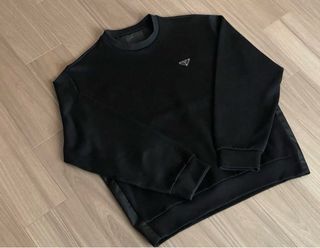 Sudadera jersey Prada Negra Original