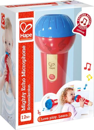 ✨ - Hape Micrófono Eco Prodigioso, Micrófono de Ju