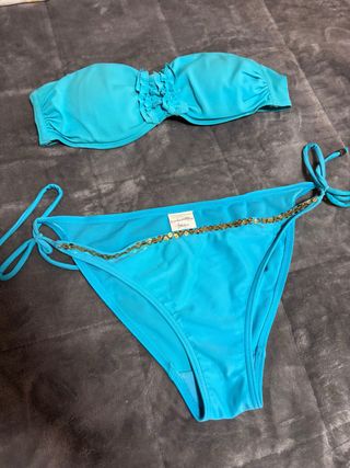 Bikini azul turquesa S