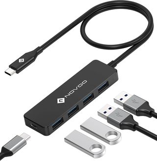 ✨ - NOVOO Hub C USB 5 en 1 con Adaptadores HDMI 4k