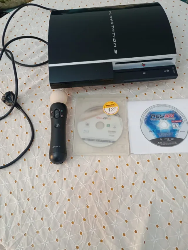 Consola Playstation 3 Negra + Accesorios