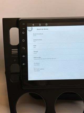 Pantalla Táctil Coche Android