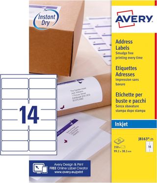 ✨ - Avery España J8163-25 - Etiquetas adhesivas bl