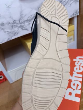 Zapatos Refresh elegantes azul marino talla 43