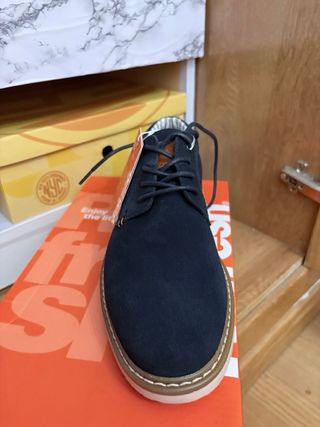 Zapatos Refresh elegantes azul marino talla 43