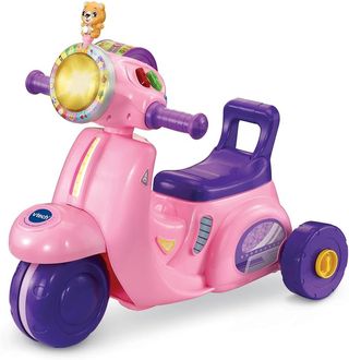 ✨ - VTech – Portascooter Interactivo 3 en 1 Rosa,