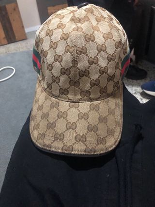 Gorra Gucci Beige y Marrón