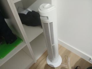 Ventilador Torre Calentador/Enfriador Blanco