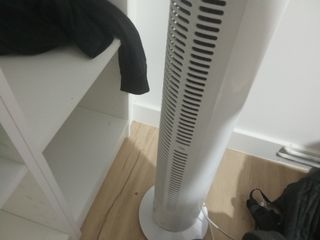 Ventilador Torre Calentador/Enfriador Blanco