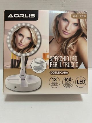 Specchio LED Aorlis Trucco Pieghevole AO-77900