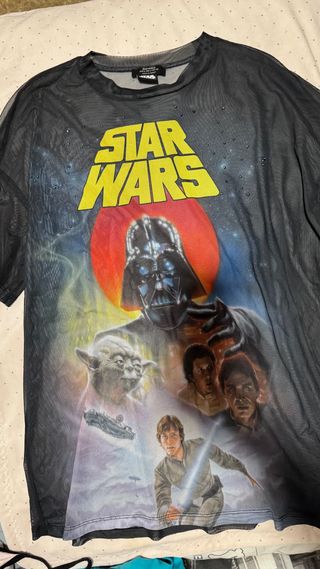 Camiseta Bershka Star Wars Talla S
