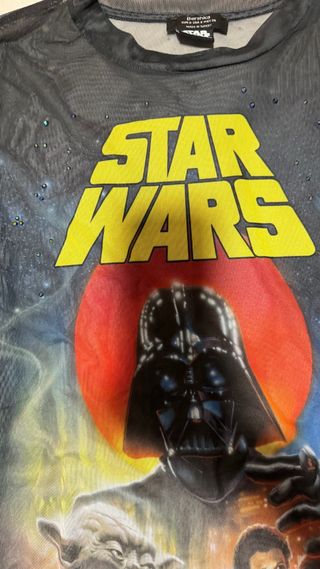 Camiseta Bershka Star Wars Talla S