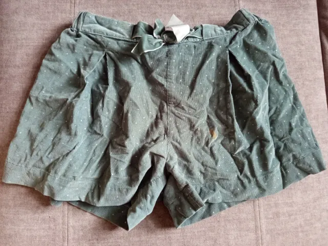 Pantalón corto niña lunares