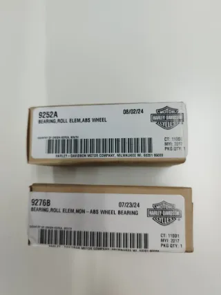 Rodamientos Rueda Harley Davidson