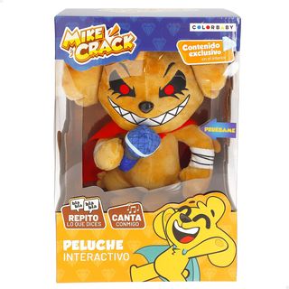 ✨ - COLORBABY Mikecrack, peluche interattivo, cane