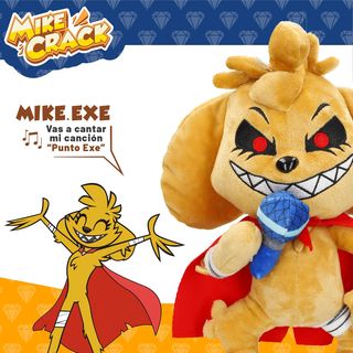 ✨ - COLORBABY Mikecrack, peluche interattivo, cane