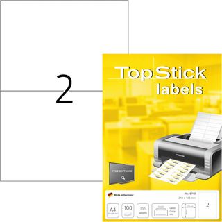 ✨ - TopStick 8718 Universal Etiketten, 1000 Blatt,