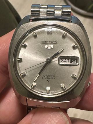 Reloj Seiko 5 Automático Vintage 6119-7100