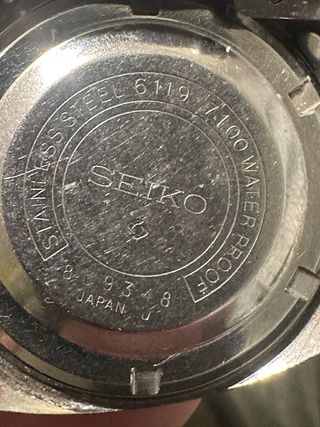 Reloj Seiko 5 Automático Vintage 6119-7100