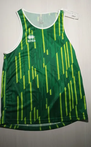 Camiseta Errea sin mangas verde