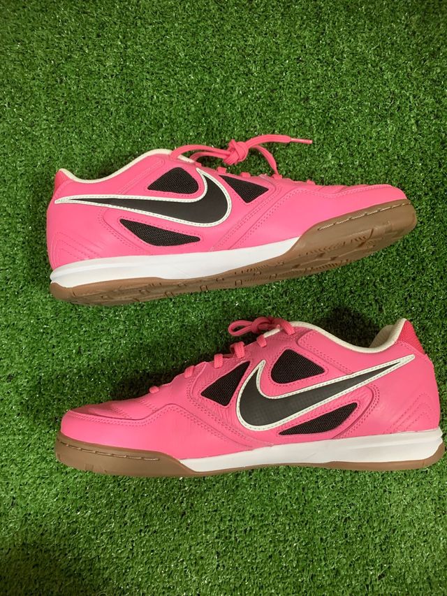 Zapatillas Nike Fútbol Sala Rosa y Negro