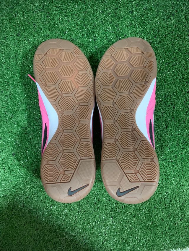 Zapatillas Nike Fútbol Sala Rosa y Negro