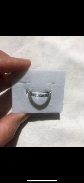 Anillo Eternity Oro 18kt 29 Diamantes 0.70ct