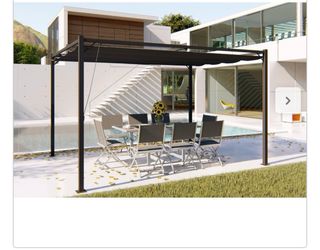 Pérgola TUSA 3x4m Gris