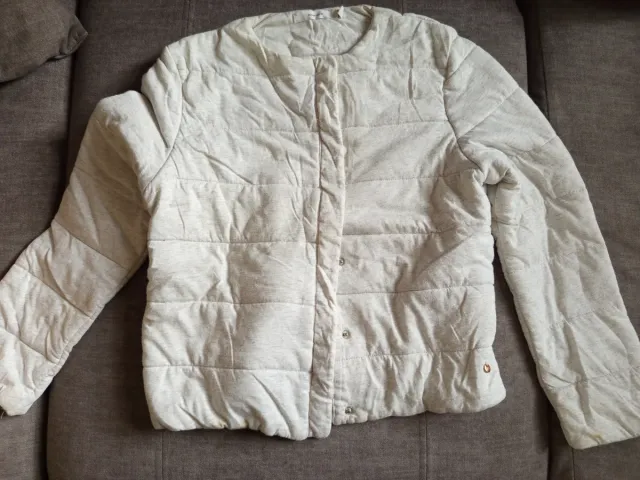 Chaquetilla gris acolchada