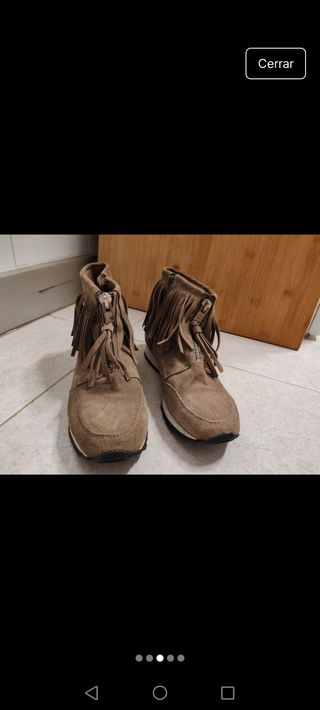 Botines Sixtyseven con flecos